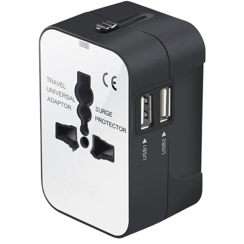 Worldwide Universal Travel Adapter All-in-One Wall Charger