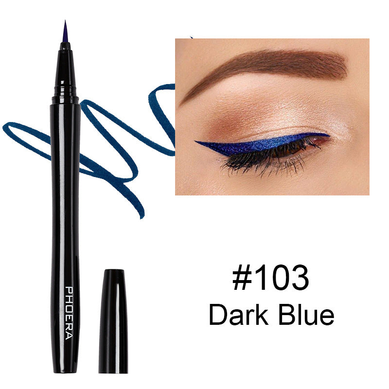 PHOERA Precision Liquid Eyeliner – Waterproof, Long-Lasting, Straight Tip