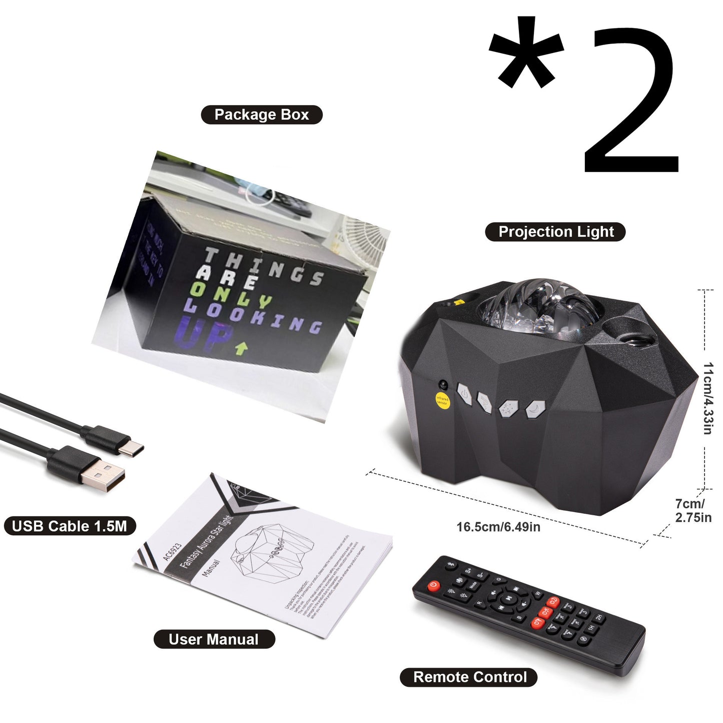 USB Ocean Star Projector Lamp Bluetooth Music Water Pattern Light