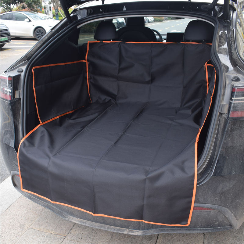 “Dog Car Mat for Trunk & Rear Seat – Waterproof Pet Car Mats, Non-Slip Protector”