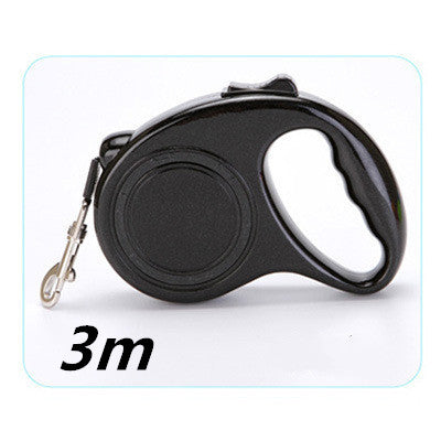 Automatic Retractable Dog Leash – Telescopic Traction Rope with One-Button Lock