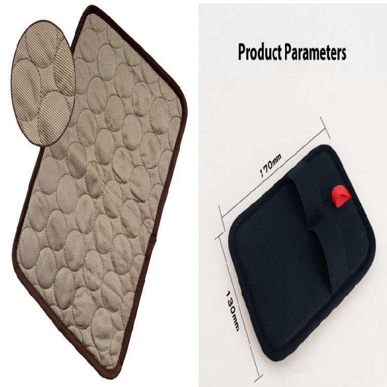 “Cooling Ice Silk Pet Bed – Summer Pad for Dogs & Cats”