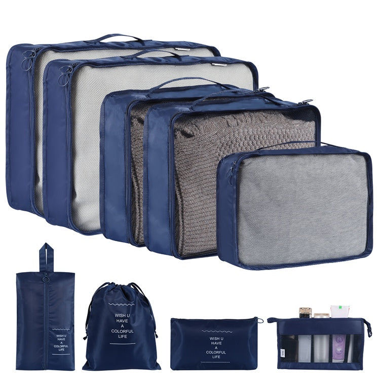 Home Fashion Simple Solid Color Storage Bag – Foldable Closet Organizer