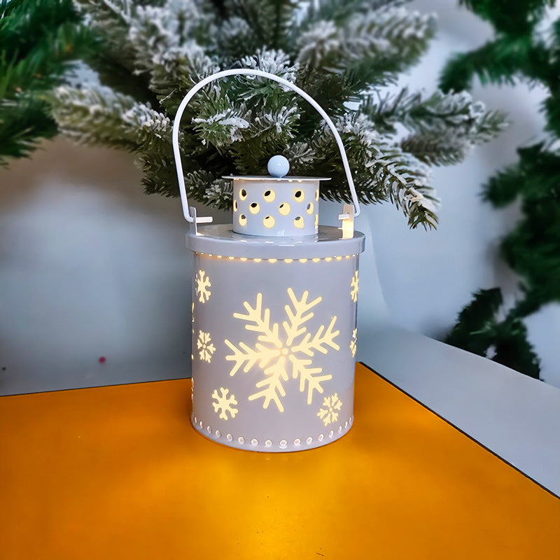 Christmas LED Candle Lanterns – Nordic Style Electronic Holiday Decorations