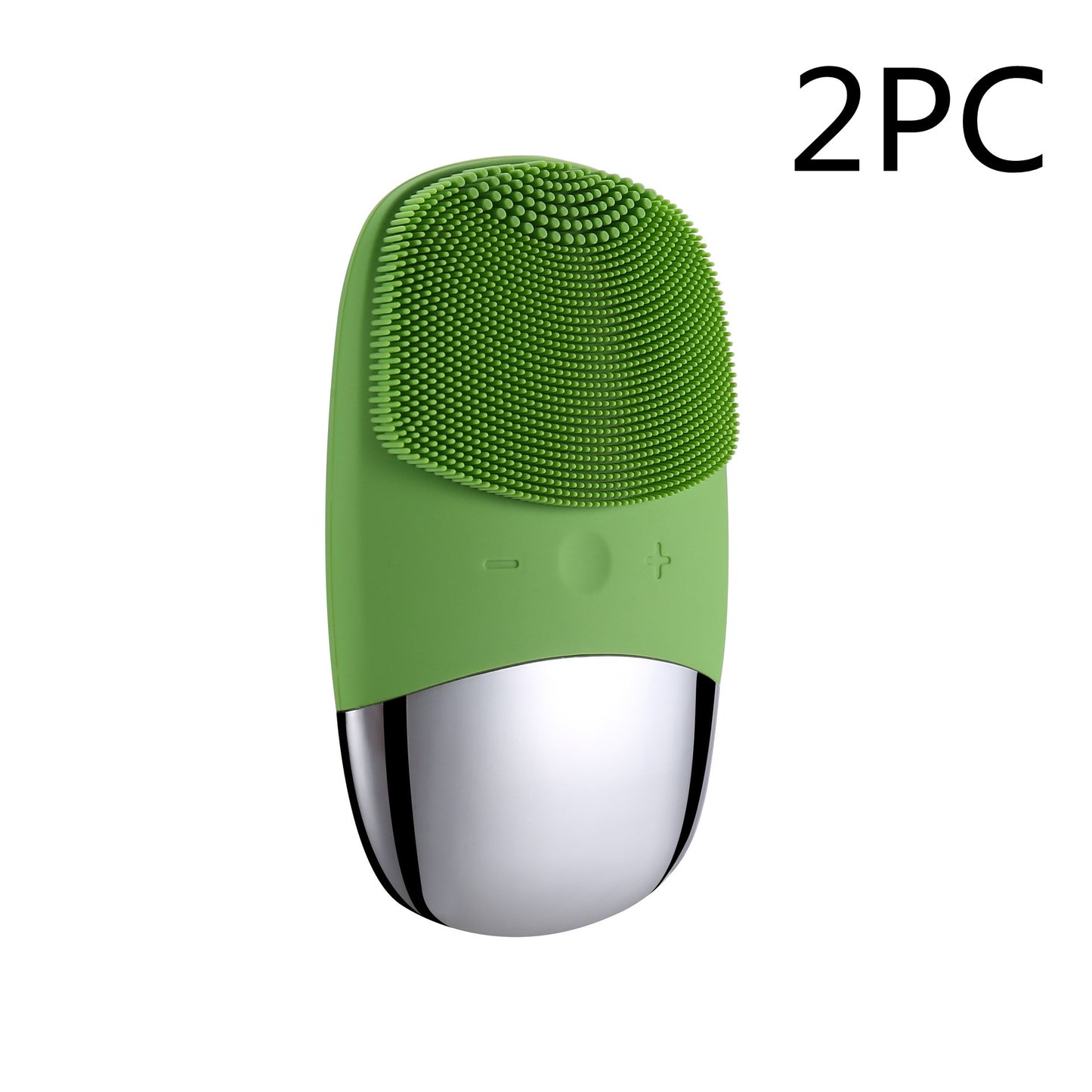 Mini Silicone Electric Face Cleansing Brush – Waterproof Facial Cleanser & Skin Massager for Deep Pore Cleaning