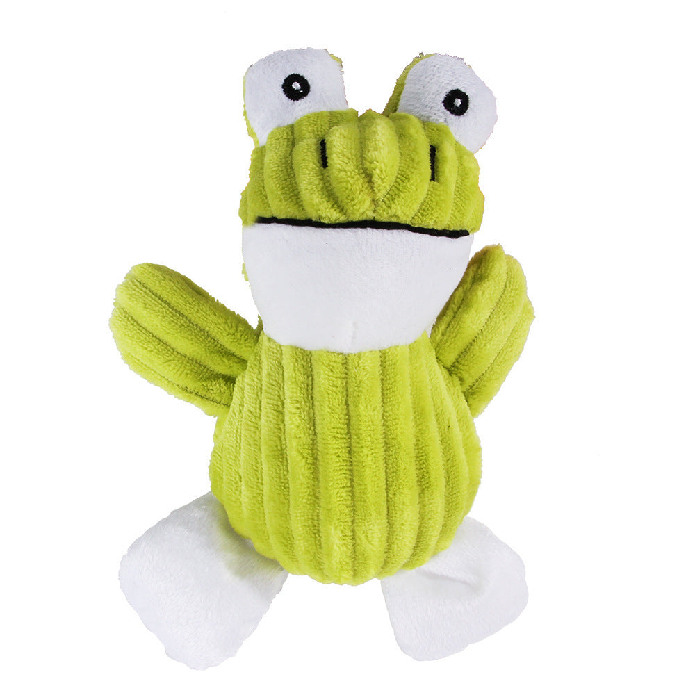 Vocal Animal Plush Toy for Dogs – Chew & Molar Teeth Cleaning Training