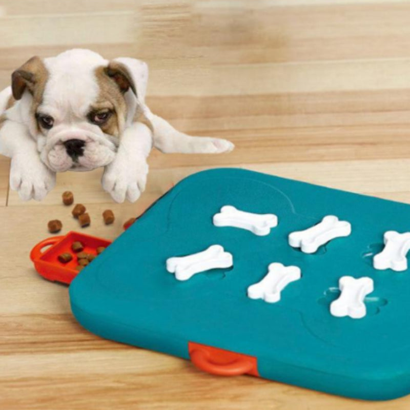 Interactive Pet Puzzle Toy – Treasure Hunt & Food Dispensing Game